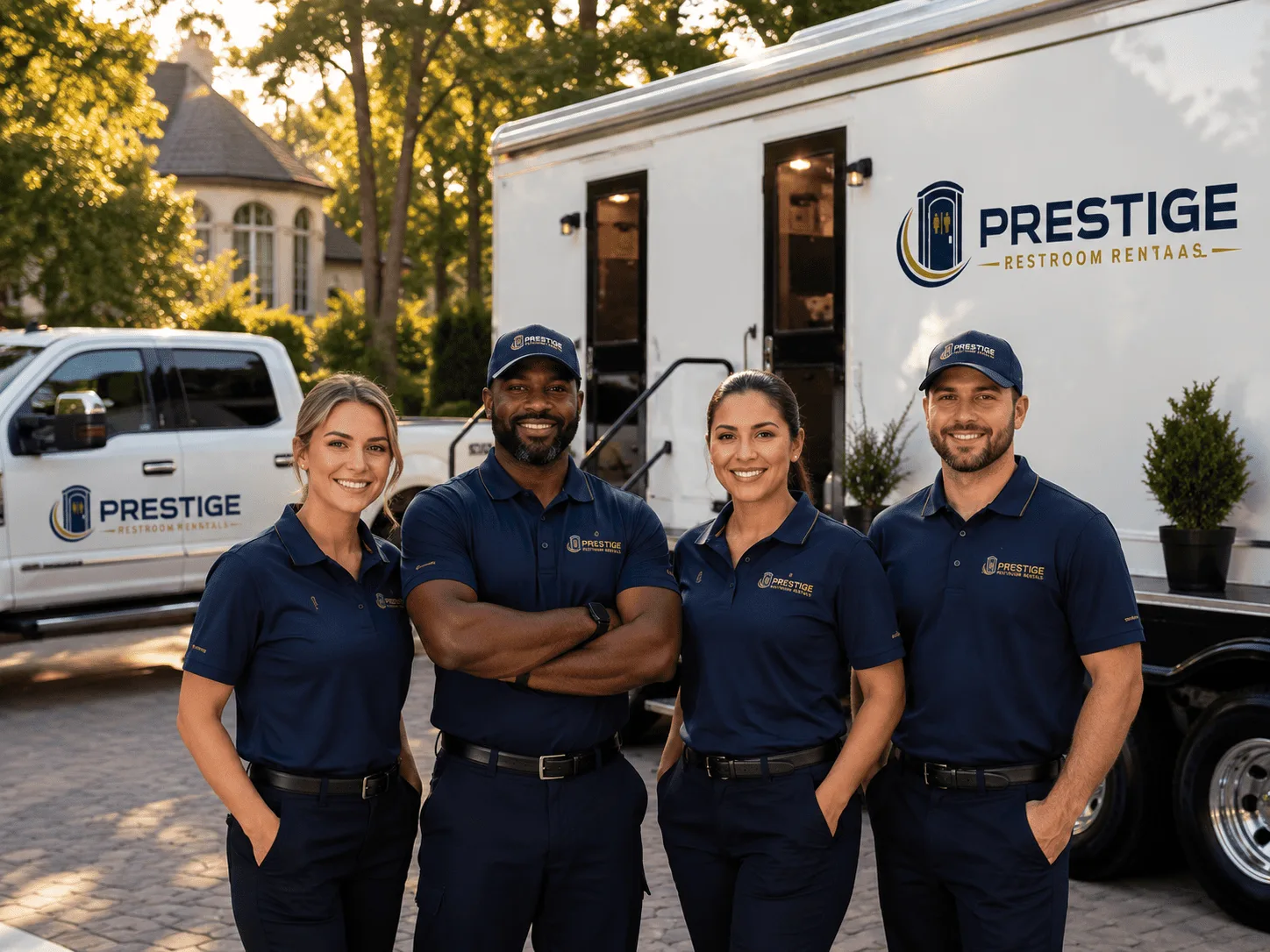 Trusted Luxury Portable Restrooms company in Antler, ND